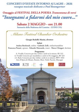 Insubria, Regio Insubrica, Insubria Chamber Orchestra, Music, Classical music, Giorgio Rodolfo Marini, Insubria