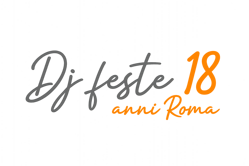 logo dj per feste 18 anni Roma