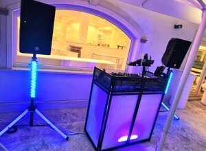 Impianto audio e luci professionale per matrimoni