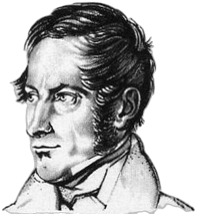 ritratto del medico e naturalista tedesco Philipp Franz von Siebold
