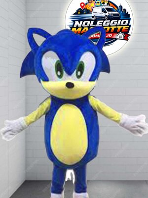 mascotte sonic noleggio Calabria - Cosenza - Reggio Calabria - Rossano - Castrovillari - Cassano Allo ionio - Rende - Catanzaro - Cariati - altomonte