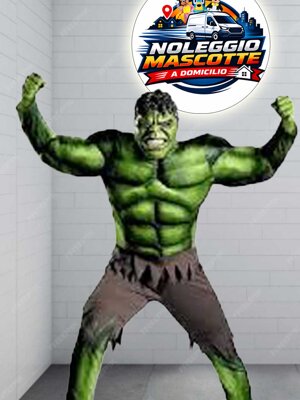 mascotte hulk noleggio Calabria - Cosenza - Reggio Calabria - Rossano - Castrovillari - Cassano Allo ionio - Rende - Catanzaro - Cariati - altomonte