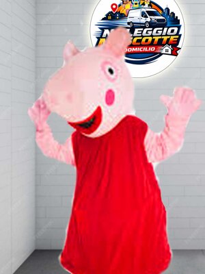 mascotte peppa pig noleggio Calabria - Cosenza - Reggio Calabria - Rossano - Castrovillari - Cassano Allo ionio - Rende - Catanzaro - Cariati - altomonte