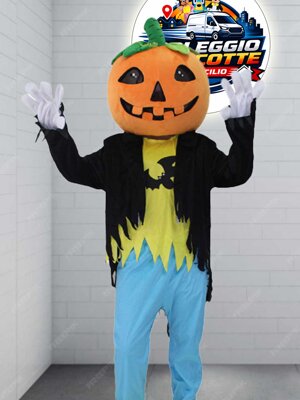 mascotte zucca noleggio Calabria - Cosenza - Reggio Calabria - Rossano - Castrovillari - Cassano Allo ionio - Rende - Catanzaro - Cariati - altomonte