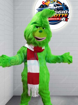 mascotte grinch noleggio Calabria - Cosenza - Reggio Calabria - Rossano - Castrovillari - Cassano Allo ionio - Rende - Catanzaro - Cariati - altomonte