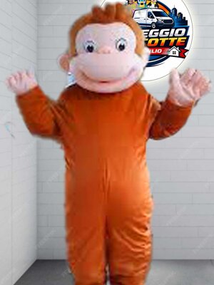 mascotte curioso come george noleggio Calabria - Cosenza - Reggio Calabria - Rossano - Castrovillari - Cassano Allo ionio - Rende - Catanzaro - Cariati - altomonte