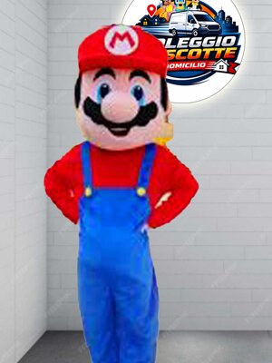 mascotte super mario noleggio Calabria - Cosenza - Reggio Calabria - Rossano - Castrovillari - Cassano Allo ionio - Rende - Catanzaro - Cariati - altomonte