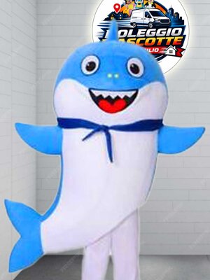 mascotte baby shark noleggio Calabria - Cosenza - Reggio Calabria - Rossano - Castrovillari - Cassano Allo ionio - Rende - Catanzaro - Cariati - altomonte