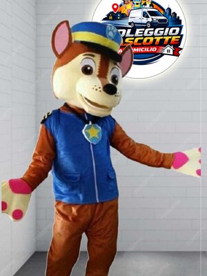 mascotte paw patrol noleggio Calabria - Cosenza - Reggio Calabria - Rossano - Castrovillari - Cassano Allo ionio - Rende - Catanzaro - Cariati - altomonte