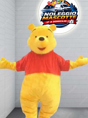 mascotte winnie pooh noleggio Calabria - Cosenza - Reggio Calabria - Rossano - Castrovillari - Cassano Allo ionio - Rende - Catanzaro - Cariati - altomonte