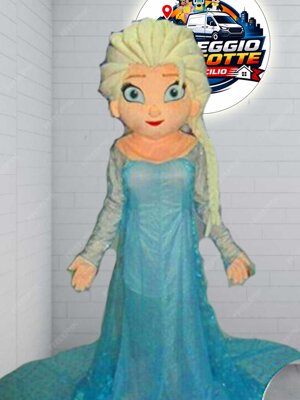 mascotte elsa frozen noleggio Calabria - Cosenza - Reggio Calabria - Rossano - Castrovillari - Cassano Allo ionio - Rende - Catanzaro - Cariati - altomonte