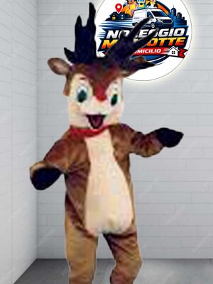 mascotte renna noleggio Calabria - Cosenza - Reggio Calabria - Rossano - Castrovillari - Cassano Allo ionio - Rende - Catanzaro - Cariati - altomonte