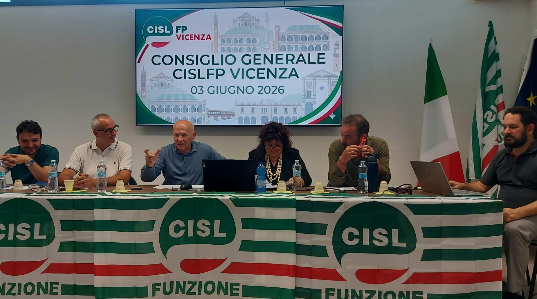 Consiglio Generale CISL FP Vicenza: partecipazione, idee e nuovi ingressi per costruire il futuro