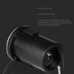 portafaretto-led-segnapasso-calpestabile-mr16-max-20w-rotondo-nero-3-fasci-ip67