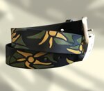cintura-in-cuoio-nero-decorazioni-astratta-verde