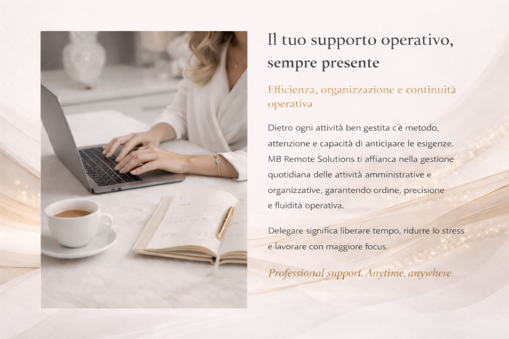 supporto operativo sempre a portata di mano supporto operativo sempre a portata di mano