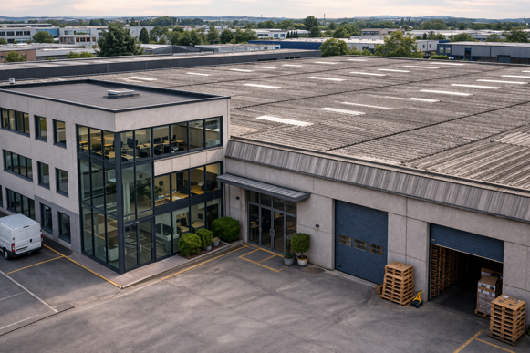 piano di lavoro amianto copertura industriale Lombardia