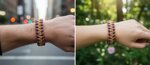 bracciale-artigianale-in-paracord-550-bicolore-oro-e-bordeaux