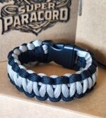 braccialetto-paracord-550-fatto-a-mano-nero-argento