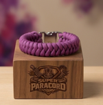 bracciale-in-paracord-viola-handmade-con-chiusura-in-metallo