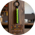 portachiavi-paracord-550-artigianale-nero-neon-stile-scooby-doo