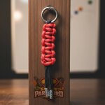 portachiavi-super-paracord-racing-linker-red-black-dettagli-metal