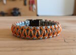 bracciale-paracord-550-artigianale-grigio-arancio-chiusura-in-metallo-fume