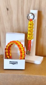kit-survival-bracciale-portachiavi-super-paracord-sunset-edition