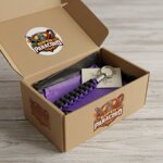 portachiavi-in-paracord-550-handmade-viola-nero-con-inserto-in-metallo