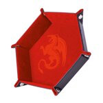 epic-forge-dice-tray-red-dragon-19-x-19-cm-velvet-and-leather