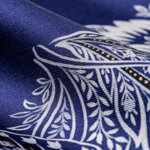silk-twill-royal-blue-botanical-medallion-foulard-print