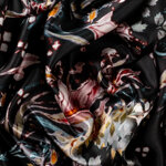 silk-satin-black-dark-botanical-floral-print
