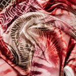 stretch-silk-red-taupe-tyre-tread-abstract-print