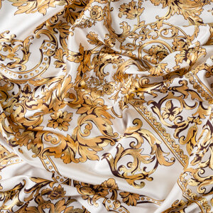 stretch-silk-satin-white-baroque-gold-foil-print