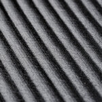 stretch-eco-leather-black-pleated-relief-stripe-texture