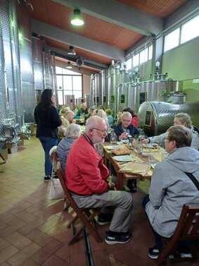 Cellar Tour at the Winery
