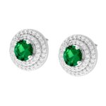 parure-set-orecchini-e-ciondolo-tondo-verde-smeraldo-contornato-da-due-giri-di-cubic-zirconia-bianchi-in-argento-925