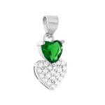 ciondolo-cuori-con-cubic-zirconia-verde-smeraldo-e-bianchi-in-argento-925-galvanica-rodio