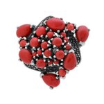 anello-etnico-thailandese-con-pietre-naturali-corallo-in-argento-925