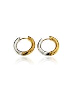 orecchini-cerchi-huggie-in-acciaio-inox-bicolore