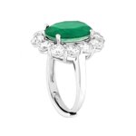 anello-ovale-verde-smeraldo-contornato-da-cubic-zirconia-bianchi-in-argento-925-galvanica-rodio