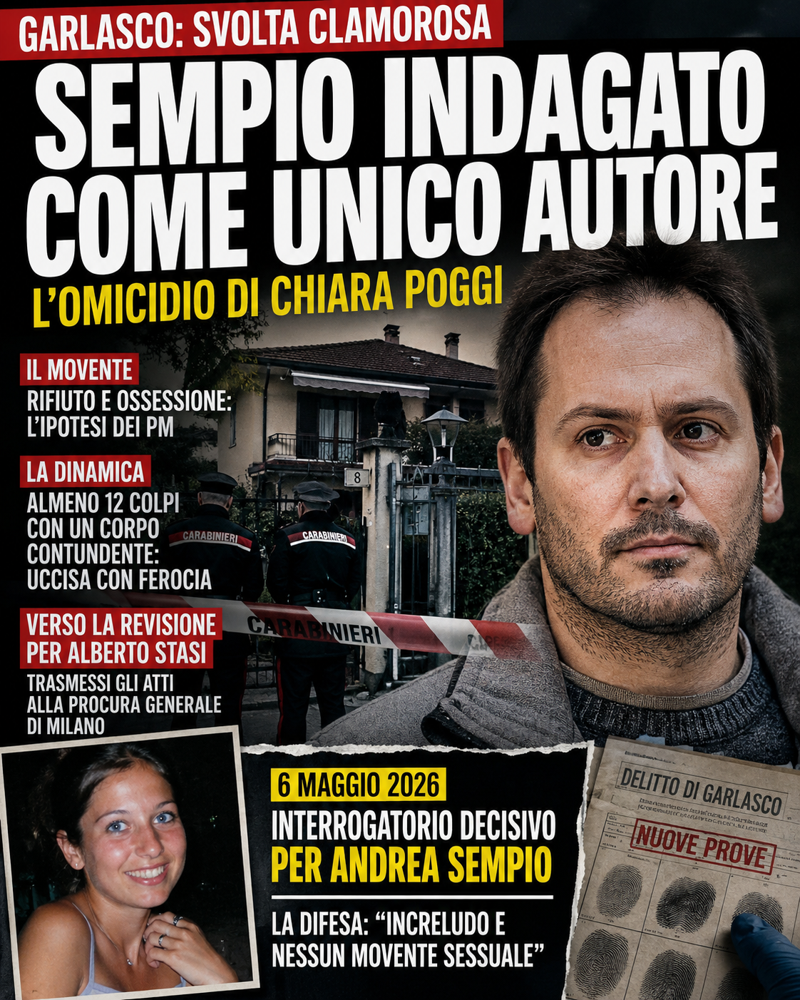 VBN SEMPIO ARRESTATO? sempio colpevole? sempio arrestato?