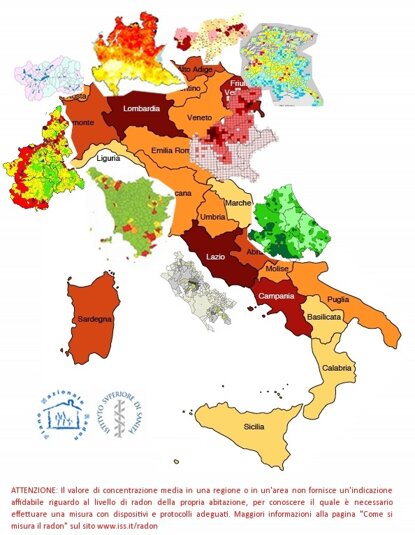 #radon #ambiente #Trieste #eliminare #esperto #gas #risanare #fvg #zone prioritarie #regioni #italia