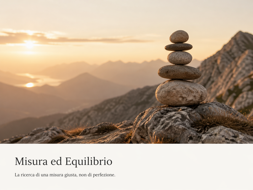 misura ed equilibrio