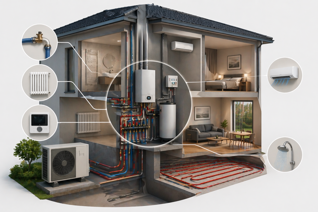 sopralluogo pompa di calore