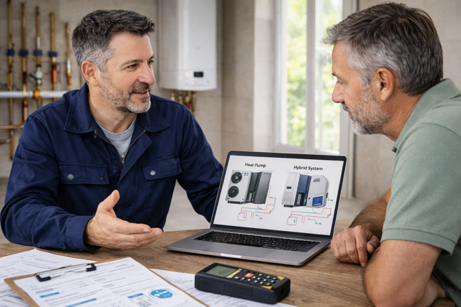 riqualificazione impianto termico casa