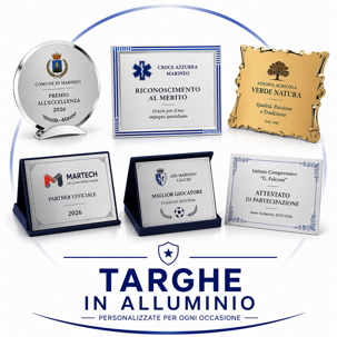 grafica targhe alluminio