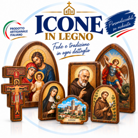 icone in legno grafica