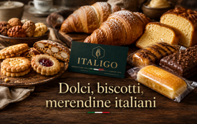 Dolci, biscotti e merendine italiane per export B2B ITALIGO