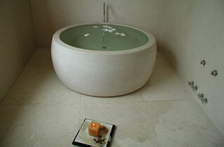 stone tub